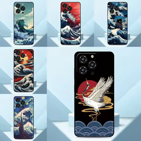 Wave off Kanagawa Phone Case For Sharp Aquos R11 R10 R9 R2 Compact V6 Wish 6 5 4 Sense 10 9 8 3 Lite