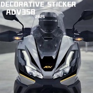 For HONDA ADV 350 Accessories Motorcycle 2025 ADV350 Decorative Decals Head Decoration Sticker 350AD