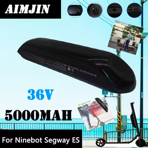 External Smart Electric Scooter Battery Is Suitable for 36V 5000mAh Ninebot Segway ES1 ES2 ES4 E22 E