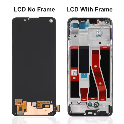 AMOLED 6.43"For OPPO Reno5 Lite LCD Display Touch Screen Digitizer Assembly For Reno 5 Lite CPH2205 