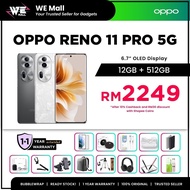 Oppo RENO 11 PRO 5G [12+12GB RAM 512GB ROM] / RENO 8T 5G [8GB + 256GB storage] - Original Oppo Malaysia