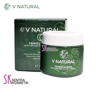 V NATURAL Temulawak Night Cream BPOM Night Cream 20 gr