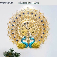 Decorative clock 60 - Pair of peacocks with tails, size 70x65cm KM - VIP PRODUCT