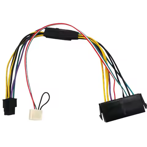 N67R-ATX PSU Power Supply Cable 24P to 6P Male Mini 6P Connector for HP ProDesk 600 G1 600G1 800G1 M