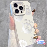 Funny Cartoon Emoji Compatible Phone Case For Samsung Galaxy A73 A72 A71 M56 M55 F55 A55 A54 A53 A52