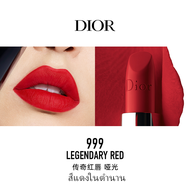 ลิปสติก DIOR 999 Matte Lipstick ลิปสติกหญิงแท้สีแดง ของแท้100% รุ่นคลาสสิก Dior #999 matte&amp;satin&amp;velvet พร้อมส่ง