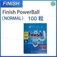 亮碟 - Finish PowerBall 100粒大量裝洗碗機強效清潔劑經典洗碗塊原味【平行進口】
