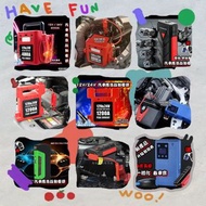 全新 多款式 12V 24V 汽車應急啟動電池 救車寶 過江龍 充電寶 jump starter 免拖車 電油/柴油 私家車 電單車 貨van 中型重型 貨車 旅遊巴 發電機 工程車 內置氣泵款式 送
