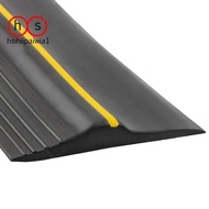 Universal Garage Door Bottom Threshold Seal Strip Weatherproof Rubber (10Ft, Black)