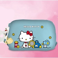 Rexona Hello Kitty Cosmetic Pouch Pink Make Up bag (Blue / White) Tote Bag