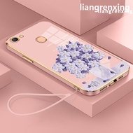 Casing OPPO F5 OPPO F7 phone case Softcase Electroplated silicone shockproof Protector  Cover new design DDYHH01