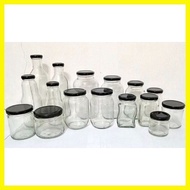▫ ☬ ◶ 120ml Glass jar (24pcs)
