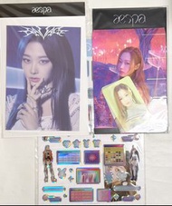 Aespa小卡 Giselle 官方 周邊 Black mamba Savage
