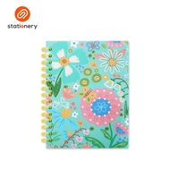 5 Subject Notebook PP with Pouch - Floral 笔记本