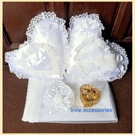 ◊☜ ▫ ㍿ Wedding Ordinary set (Pillow pair , Arras , Cord and Second Veil Set