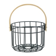 ❥Wire Egg Basket For Collecting Chicken Eggs Holder Green ๑8