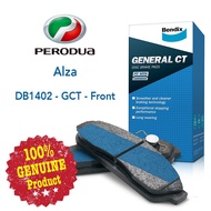 Original Bendix [DB1402GCT] Front Brake Pad - Perodua Alza