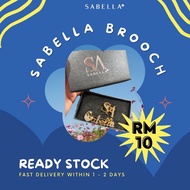 [READY STOCK] BROOCH SABELLA WITH BOX