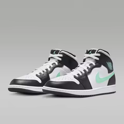 Nike genuine Air Jordan 1 Mid Men's High-Top Sneakers DQ8426-103