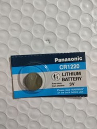 Panasonic CR1220鋰電池 鈕電池          車匙 /智能手錶/計算機/摇控…     使用期至2035年12月