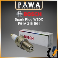 BOSCH 100% Authentic SPARK PLUG F6TC W8DC CH7P-8 PROTON SAGA ISWARA 12V WIRA NISSAN VANETTE UNSER