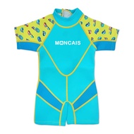 KY New Style Baby Swimsuit 2.5MM Children's One-Piece Diving Suit Thickened Warm Boys Girls Long-Sle