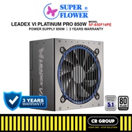 Superflower LEADEX VI Platinum PRO 850W/1000W Full Modular - PCIe 5.1 (BK) Power Supply (3Yrs SUPERF