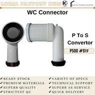 Flexible P to S Convertor for WC/ Toilet Bowl P500 #STF