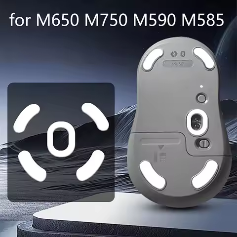 【1Set Mouse Feet Skates Pad Sticker For M650 M750 M590 M585 Gaming Mouse Laptop Computer E-Sport Gam