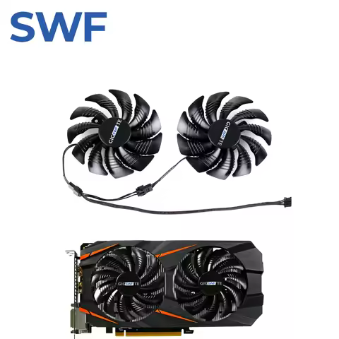 88MM PLD09210S12HH GTX 1060 Cooling Fan For Gigabyte GTX 1060 1070 1050Ti 960 RX 570 470 Graphics Ca