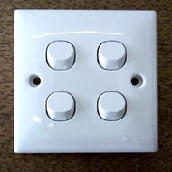 Clipsal Classic 4 gang switch Promo Clipsal Schneider 4 gang switch COD