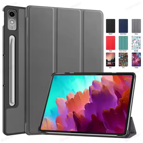 For Lenovo Tab P12 Case Pro 12.6 TB-Q706F Yoga pad pro 13 Stand Magnetic Smart Cover for Xiaoxin Pad