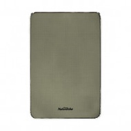 NatureHike 6cm厚彈力布雙人自動充氣墊 (NH21FCD11) - 橄欖綠 | 彈力面料 | 自動充氣 | 翻身靜音 - 橄欖綠