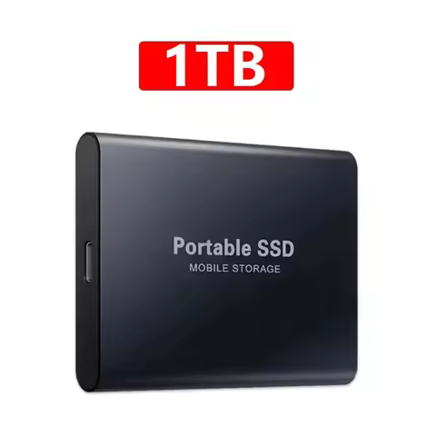 New Solid State Disk 1TB External Hard Drive 2TB High Speed Hard Disk 256TB USB3.1 Portable SSD 128T