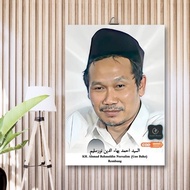 Gus Baha KH Bahaudin Nursalim Baha Photo Frame - 20X30CM/A4 - Asmara Store