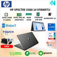 Laptop Hp Spectre X360 14 Touch Core i7 GEN12 RAM 32GB 1TBSSD WIN11