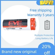 New-Original EVE CR17450 Battery Lithium Energy CR17450 Water Meter Battery Smoke Alarm 3V PLC CNC B