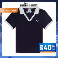 PUMA Sport Classics ALL IN GOOD TIME Polo Shirt Women สีฟ้า - 69277416