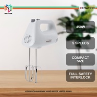 Kenwood HMP30.A0WH HandMix Lite Hand Mixer 450W Lightweight 5 Speed for mixing and whisking