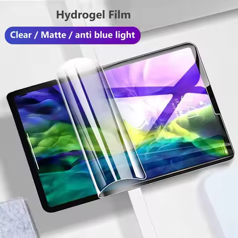 Soft Hydrogel Film For Samsung Galaxy Tab S6 Lite S9 FE Plus S7 S8 A8 A9 A7 Lite S6 Lite 10.4 S5E Fu