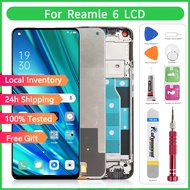 Original LCD For Realme 6 / 6S / 7 /Q2 / NARZO 20 PRO LCD Display Touch Panel Screen Sensor Assembly