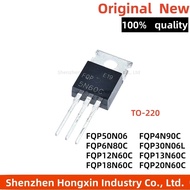 5PCS FQP12N60C FQP50N06 FQP4N90C FQP6N80C FQP30N06L FQP13N60C FQP18N60C FQP20N60C TO-220 Field Effec