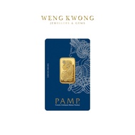 Weng Kwong 20g Pamp Suisse Gold Bar - Lady Fortuna (999.9)