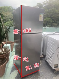 雪櫃 頂層冷凍式 雙門 166CM高 實用款 可改左門鉸/右門鉸二手電器 清倉大減價 最新款 貨到付款 香港二手洗衣機 二手雪櫃 搬屋 傢俬 家庭用品 拆舊 安裝 嵌入式