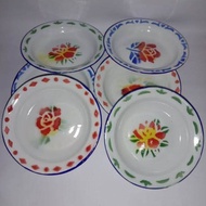 Piring Seng Enamel 22cm 1 lusin