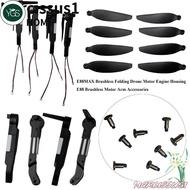 YGS E88MAX Brushless, Plastic Parts Folding Drone Brush,  8 Styles E88 Brushless Motor Engine Access