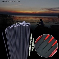 ONGIONEPW 10pcs Fishing Float Drifting Feet, Drift Tail Carbon Floats Buoy Material, Hot 0.8mm~1.5mm