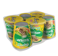 Mamee Express Cup Noodles 60gm x 6cup Vegetarian Flavour