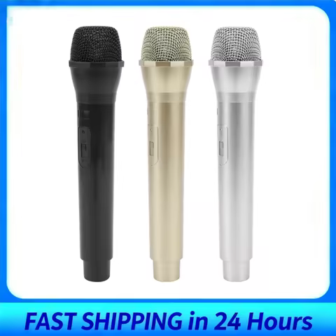 Prop Mic Prop Microphone Plastic Prop Mic Realistic Prop Microphone for Karaoke Dance Shows Practice