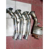 DOWNPIPE HILUX / FORTUNER / INNOVA / DELUXE catalytic delete 1gd 2gd engine 2016 UP